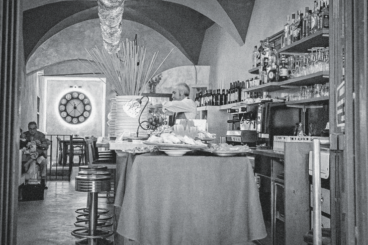 昔のコーヒーバー写真